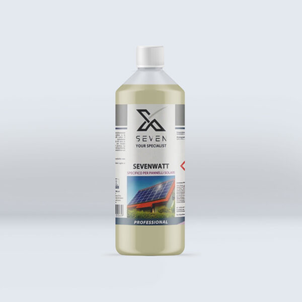SEVENWATT "DETERGENTE E PROTEZIONE PANNELLI SOLARI"(BOX 12 PEZZI)